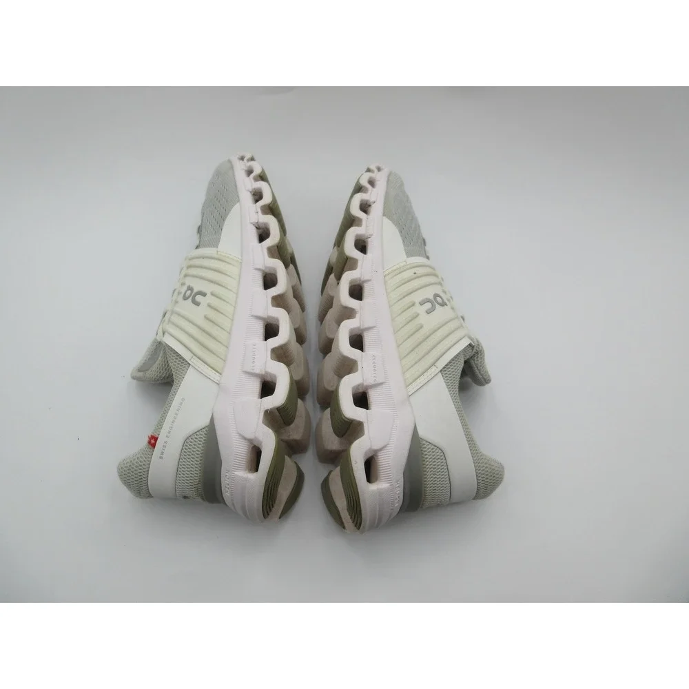 On Running Cloudswift Shoes Womens Size 9.5 Gray White CloudTec Athletic